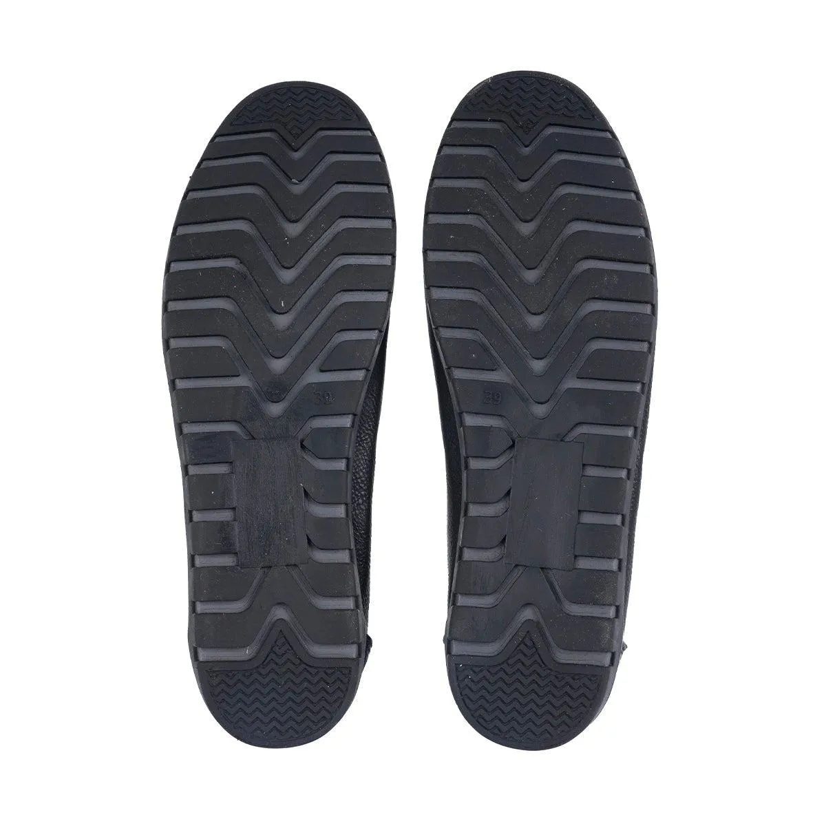 Annie G Penny Casual Loafers Leather Black Colour For Women