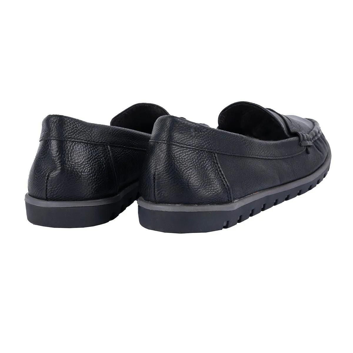 Annie G Penny Casual Loafers Leather Black Colour For Women