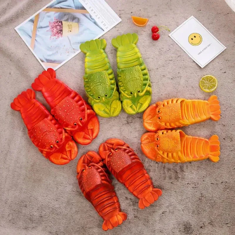 Cool And Funky Lobster Themed Slippers