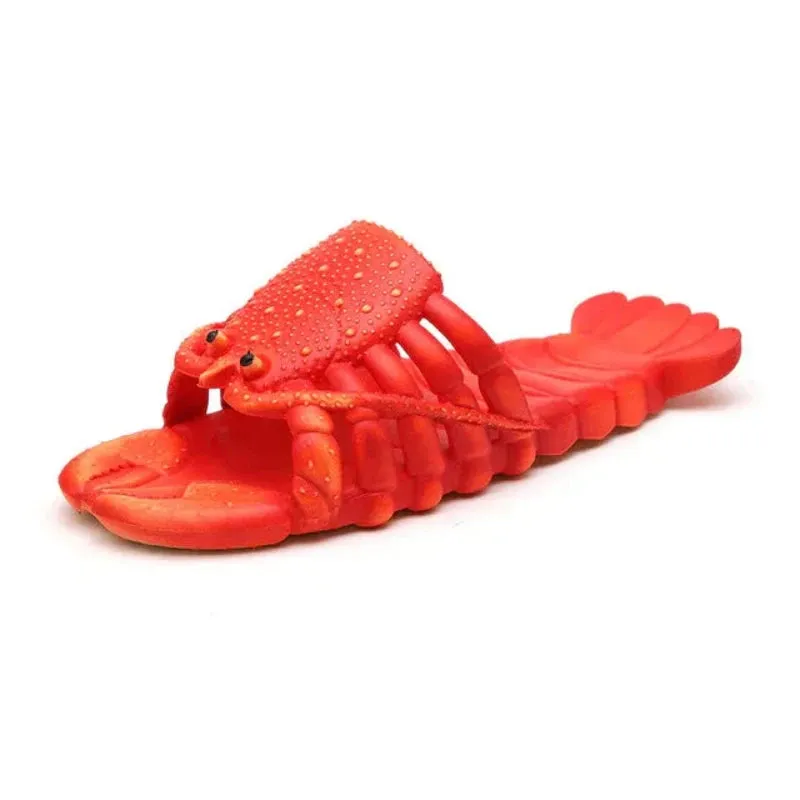 Cool And Funky Lobster Themed Slippers