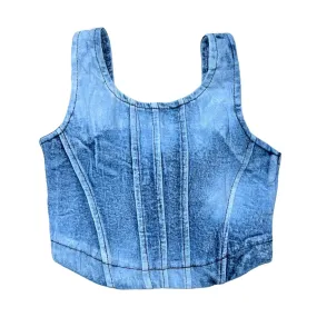 DENIM TANK TOP