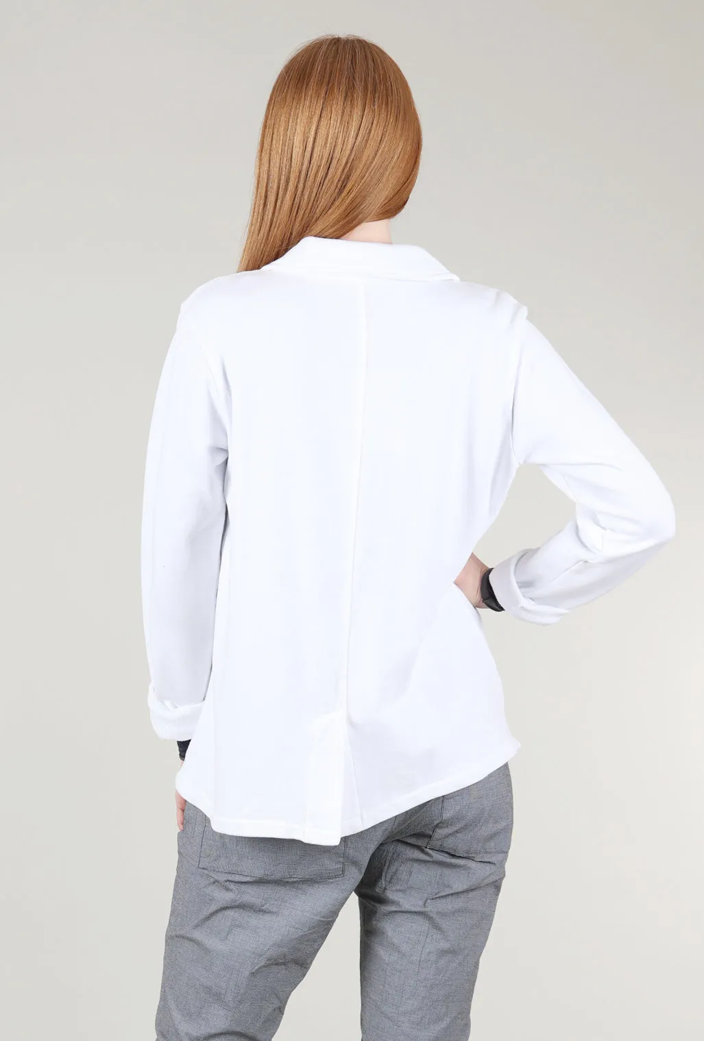 French Terry Blazer, White