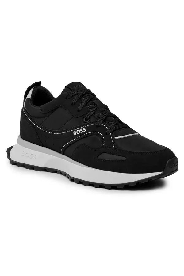 Hugo Boss Jonah Trainers Mix-Material Black