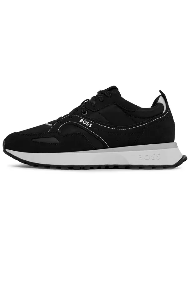 Hugo Boss Jonah Trainers Mix-Material Black