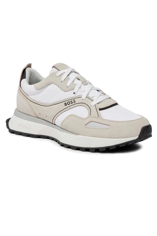 Hugo Boss Jonah Trainers Mix-Material Natural