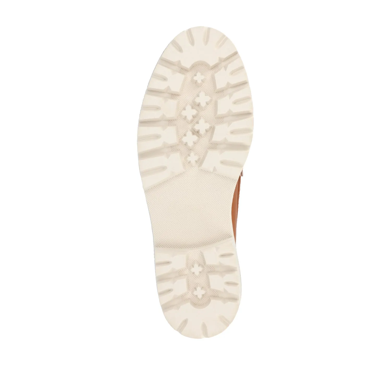 KENLY FAUX LEATHER LOAFER FLATS IN WIDE