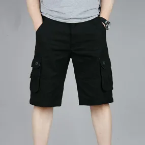 Mens Multi Pockets Breathable Comfortable Cargo Shorts