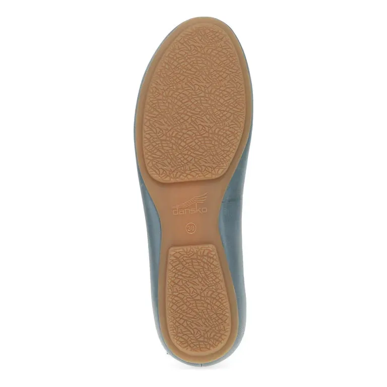 Mollie Perennial Ballet Flat in Denim