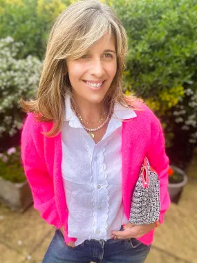 Neon Pink Cardi