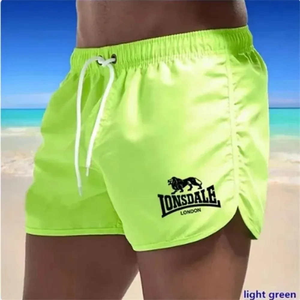 New Men'S Best-Selling Fashion Comfortable Sexy Swimsuit Men'S Swimming Shorts Men'S Boxers Beach Shorts Sportswear Surfwear Gym