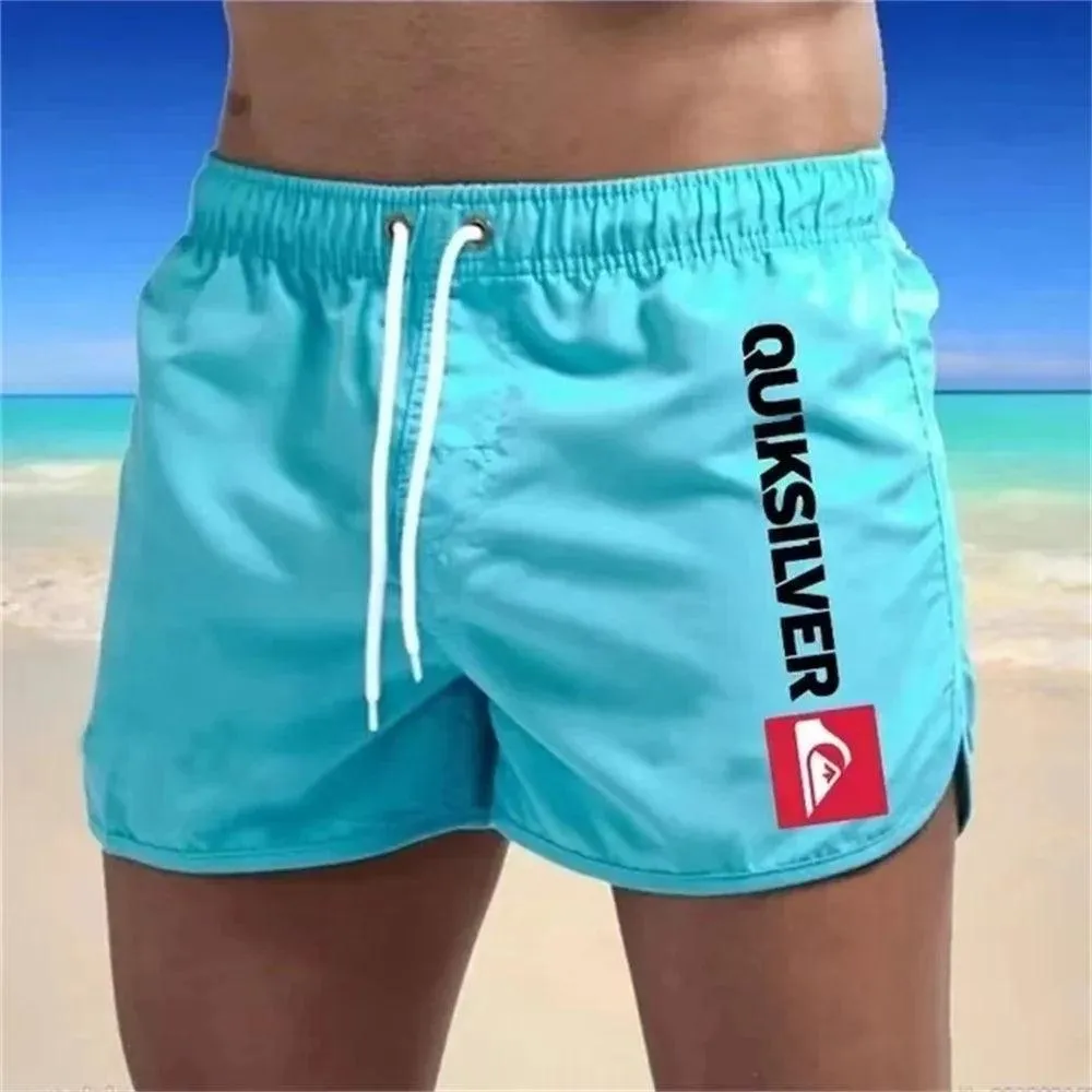 New Men'S Best-Selling Fashion Comfortable Sexy Swimsuit Men'S Swimming Shorts Men'S Boxers Beach Shorts Sportswear Surfwear Gym
