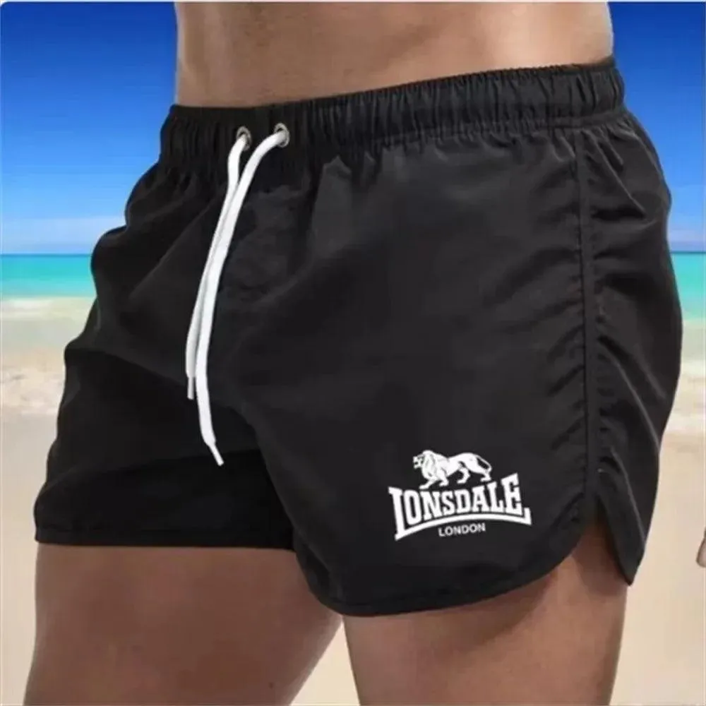 New Men'S Best-Selling Fashion Comfortable Sexy Swimsuit Men'S Swimming Shorts Men'S Boxers Beach Shorts Sportswear Surfwear Gym