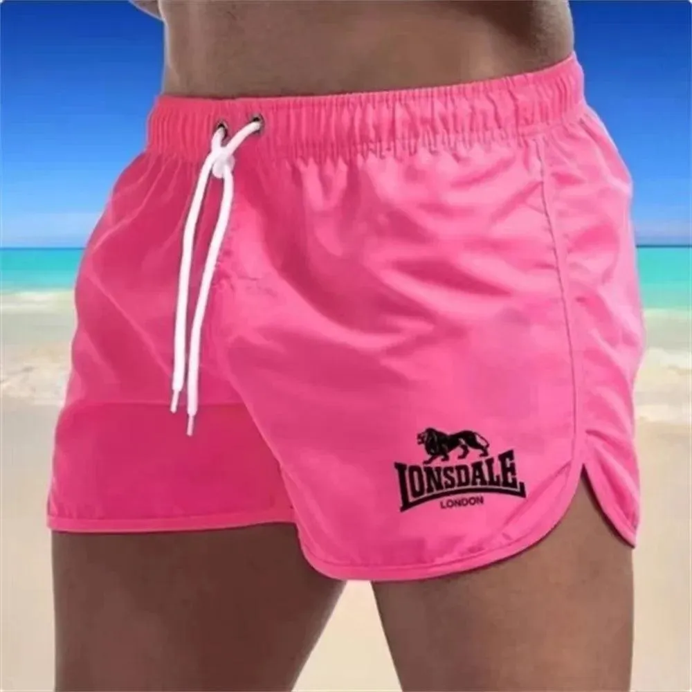 New Men'S Best-Selling Fashion Comfortable Sexy Swimsuit Men'S Swimming Shorts Men'S Boxers Beach Shorts Sportswear Surfwear Gym
