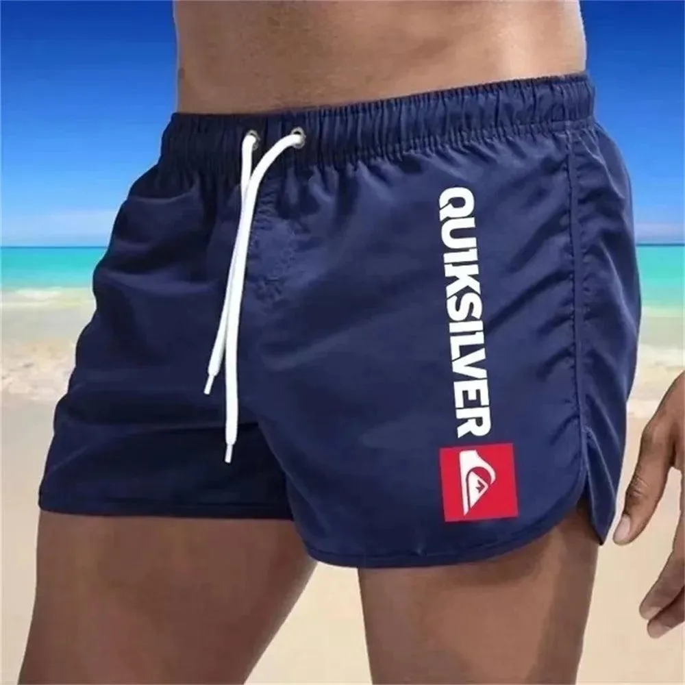 New Men'S Best-Selling Fashion Comfortable Sexy Swimsuit Men'S Swimming Shorts Men'S Boxers Beach Shorts Sportswear Surfwear Gym