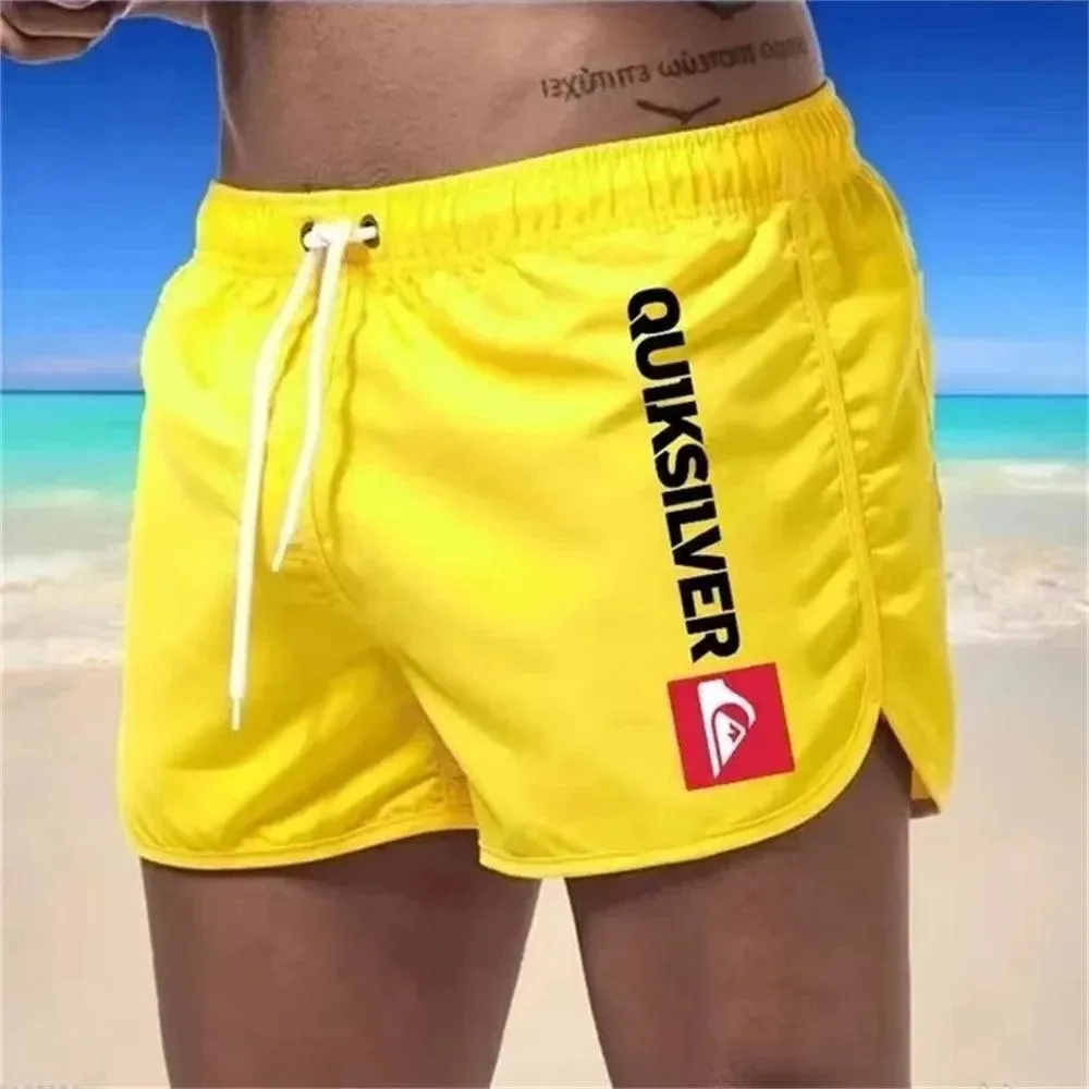 New Men'S Best-Selling Fashion Comfortable Sexy Swimsuit Men'S Swimming Shorts Men'S Boxers Beach Shorts Sportswear Surfwear Gym