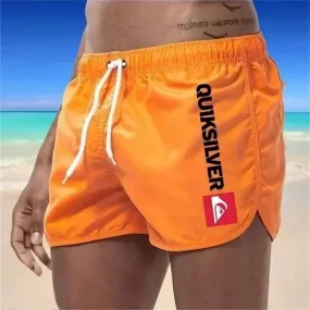 New Men'S Best-Selling Fashion Comfortable Sexy Swimsuit Men'S Swimming Shorts Men'S Boxers Beach Shorts Sportswear Surfwear Gym