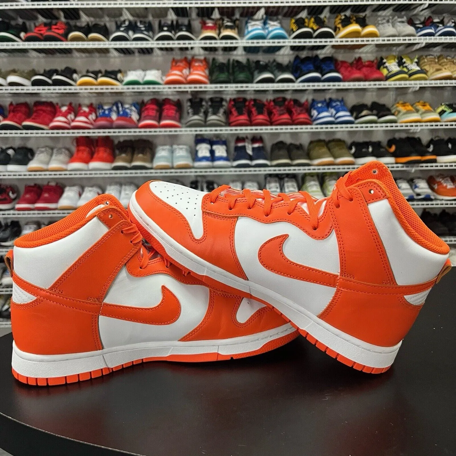 Nike Dunk High 'Syracuse' Sneakers DD1399 101 Men's Size 10