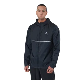 Own the Run Jacket Black