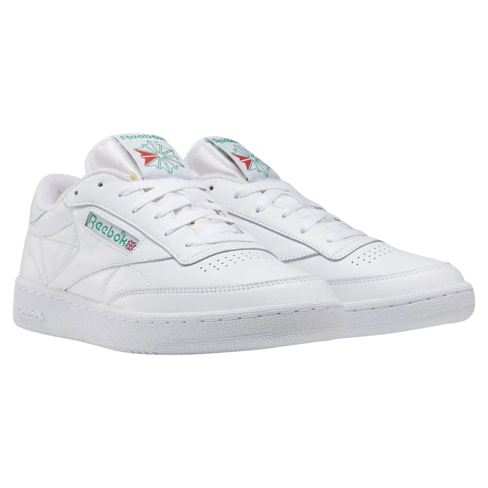 Reebok Classics Club C 85 Shoes - White & Green