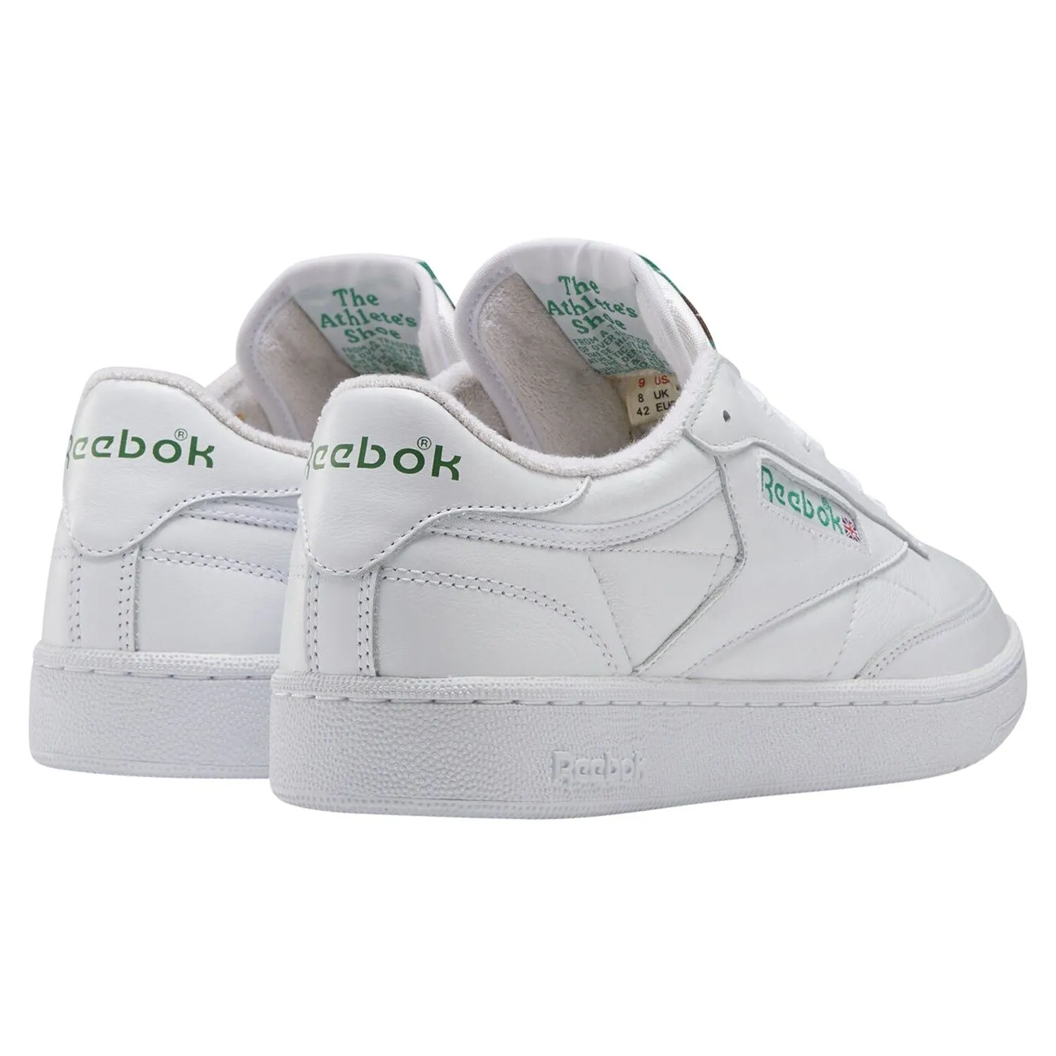 Reebok Classics Club C 85 Shoes - White & Green