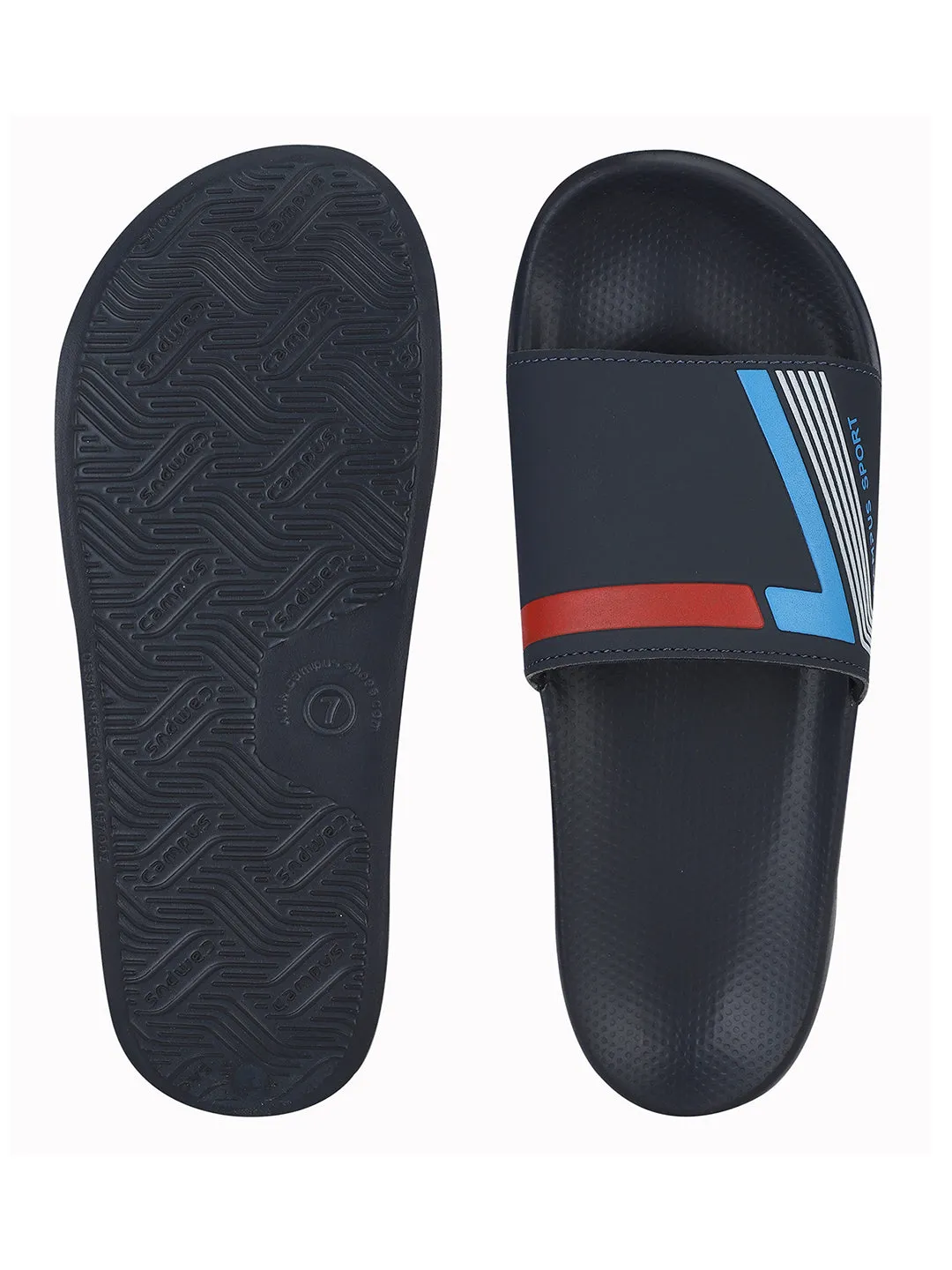 SL-439 Navy Men's Slippers