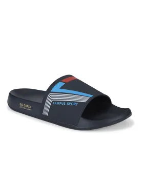 SL-439 Navy Men's Slippers