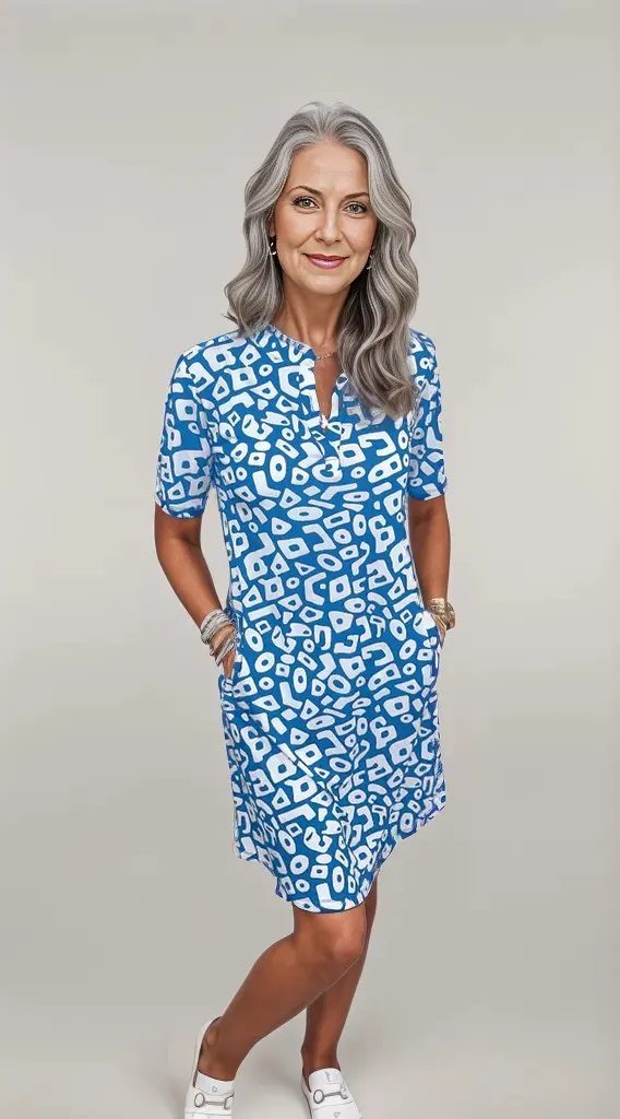 Sylis | Abstract Print Dress