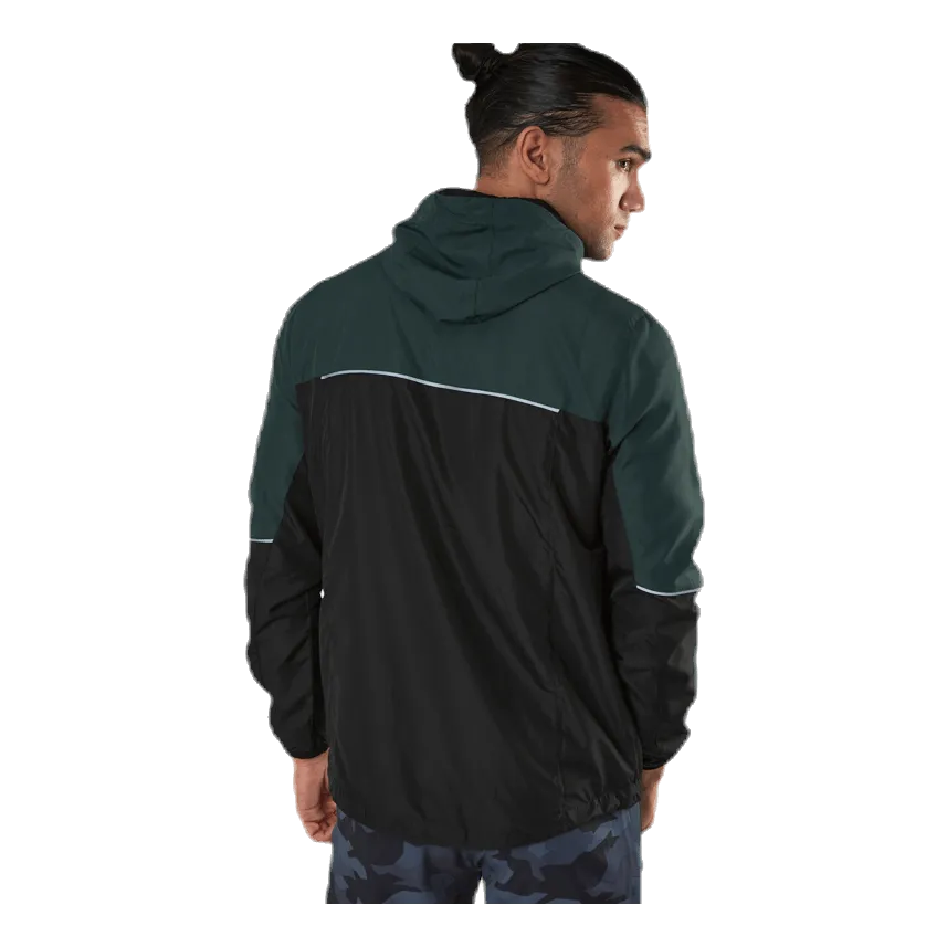 Thorow Running Jacket With Hood Green