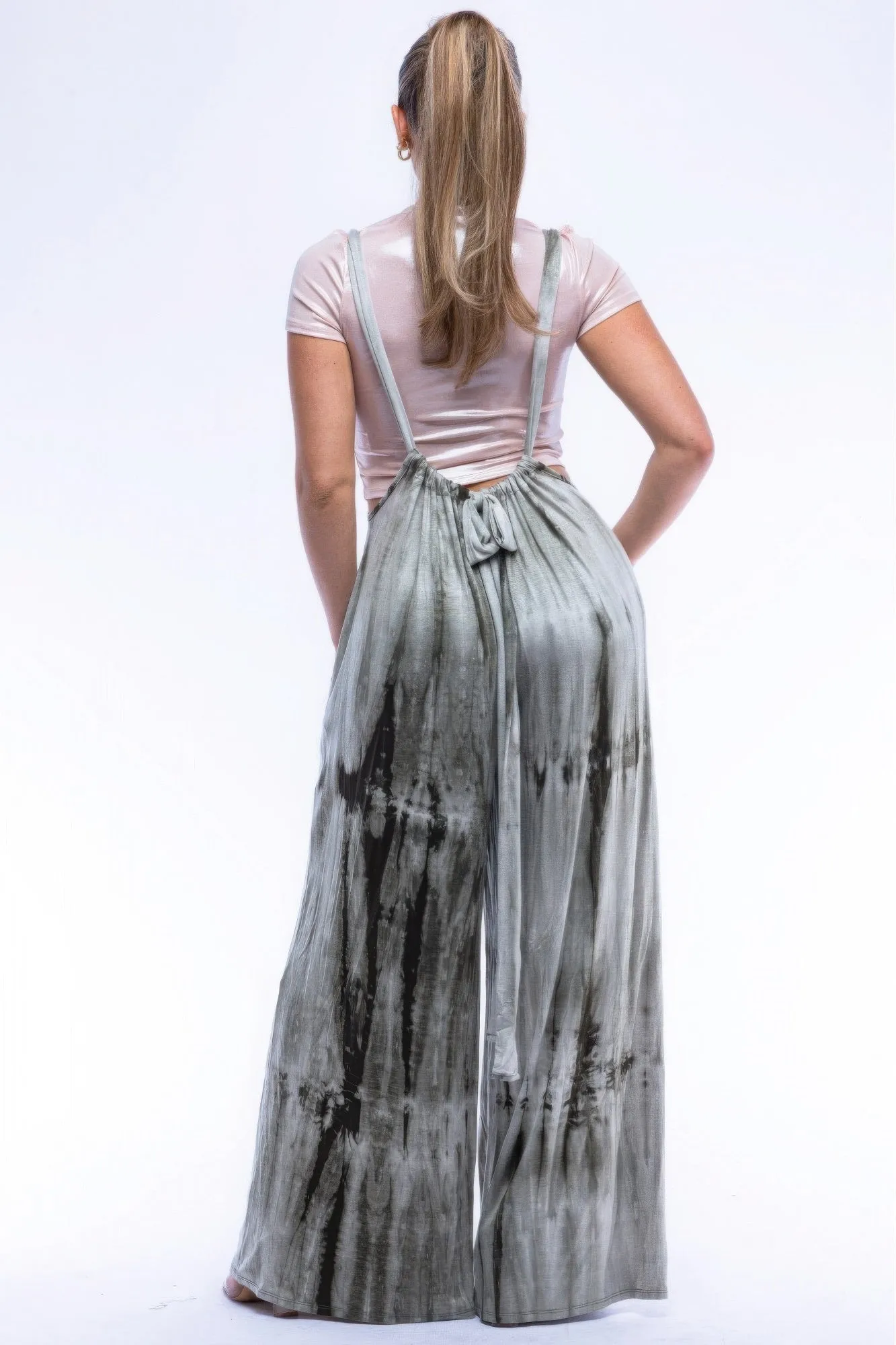 Tie Dye Loose Baggy Jumpsuit