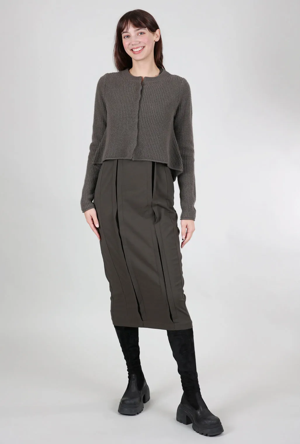 Waffle Snap Cardie, Jungle