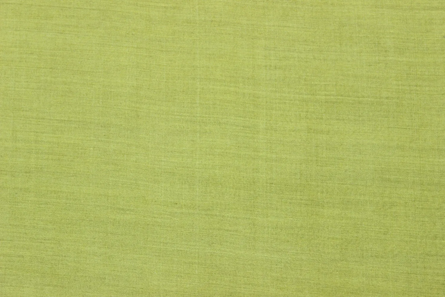 Yellowish Green Moonga Tussar Silk Fabric